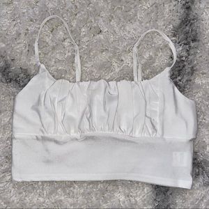 Ruched Bust Wideband Cami Top